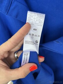 Pánské modré tričko polo od Lacoste - 4