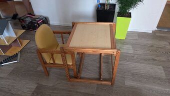 Židlička stolek - 4