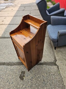 IKEA LEKSVIK ODKLÁDACÍ - NOČNÍ STOLEK - 4