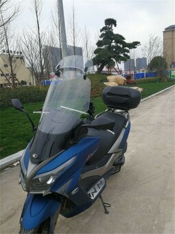 Uni deflektor(prodloužení)plexi chopper,skůtr,apod. - 4