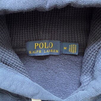 Ralph Lauren Polo modrá mikina - 4