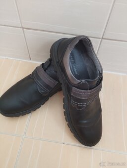Pánské kožené mokasíny vel .41 - 4