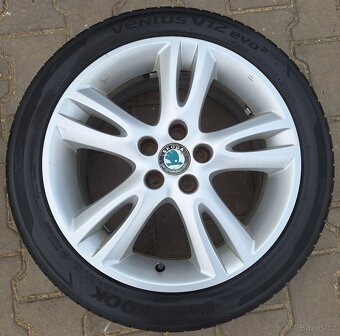 Disky originální Škoda Fabia II, Roomster 5x100 R16 Atria - 4