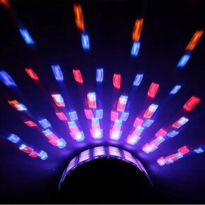 Lixada 24W RGBW DJ Párty světlo Projector, 6 kanálů, DMX 512 - 4