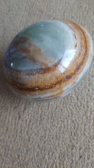 Skleněná dekorativní vajíčka + těžítka – ruční výroba - 4