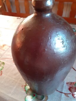 Drátovana mísa kamenina, starověké nádoby - 4