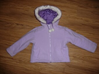 Oboustranná bunda na 4-5 let-vel.110 - 4