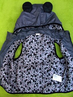 Zateplená vesta Mickey Mouse H&M vel. 92 - 4