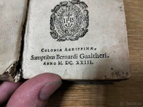 401 ročná EPIŠTOLA--rok vydania 1623--Laconicarum epistolaru - 4