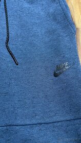 Nike Techfleece tepláky modré - 4