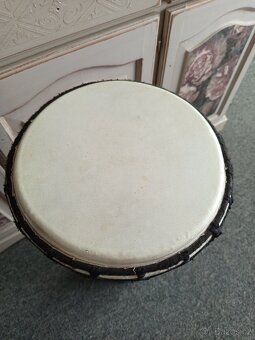 Buben Djembe vysoká 70 cm - 4