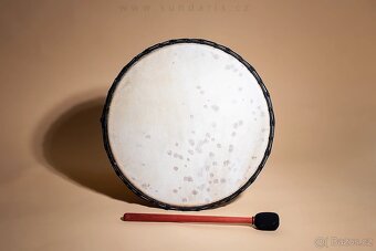 Šamanský Buben Chlupatou Blánou 40 cm - 4