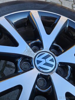 Orig. Volkswagen 5x112 Letní Semperit 205/55/16 - 4