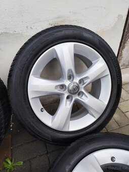 ALU 5x110 r16 OPEL + PNEU - ZÁNOVNÍ DISKY - 4
