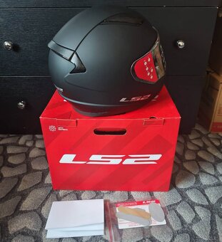Nová INTEGRÁLNÍ PŘILBA LS2 FF353 RAPID II SOLID MATT BLACK L - 4