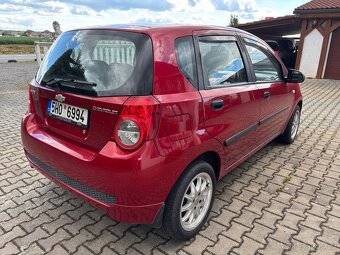 Chevrolet Aveo 1,2i-, naj. 128.tkm, r. 08, klima - 4
