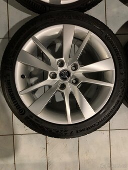 Alu kola Škoda R17 5X112 LETNÍ PNEU 225/45 R17 TRIUS - 4