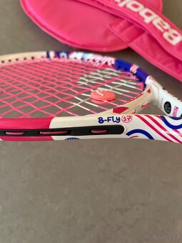 Zánovní dětská dívčí tenisová raketa Babolat B-Fly 17” - 4