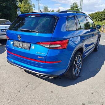 Škoda kodiaq 240 RS 4X4 2.0 Bi-TDI 176kw DSG Švýcarsko - 4