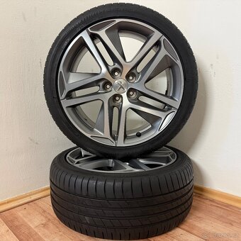 PEUGEOT 308 5x108 R18 ET48+LETNÍ 225/40R18 6,5/6mm - 4