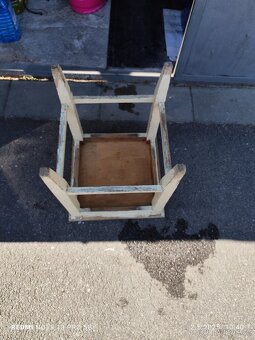 Starožitná židlička Štokrdle - 4