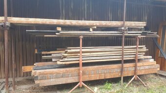 DŘEVO : Fošny , trámy , hranoly , prkna - 4