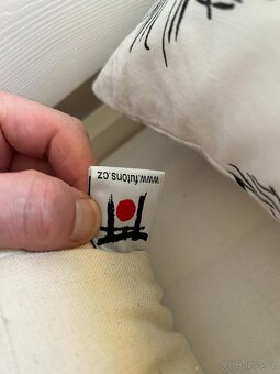 Zánovní bavlněný futon 90x200 - 4