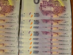 0€ bankovka/0 eurova bankovka Trenčin vzácna - 4