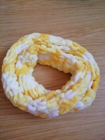 Nový měkký pletený nákrčník puffy (color...) - 4