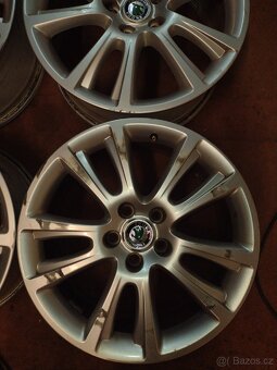ALU disky originál Škoda Zenith 5x112 R18 Octavia RS - 4