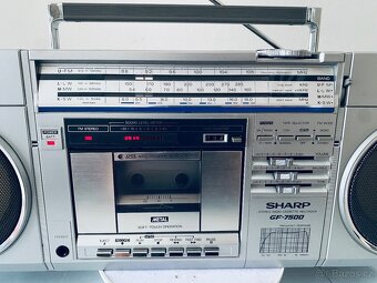 Radiomagnetofon Sharp GF-7500, rok 1985 - 4