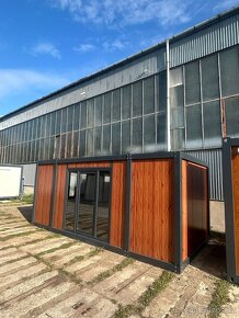 Obytný kontejner PMP-Y o rozměru 3x6m s francouz. dveřmi - - 4