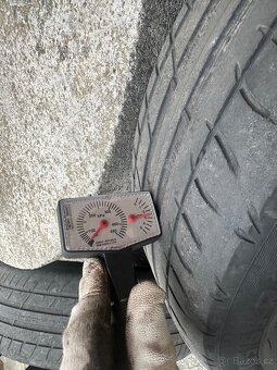 Plechové kola R15 5x100 s pneu 195/55/85V - 4