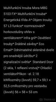 Set Mora - trouba + varná deska - 4