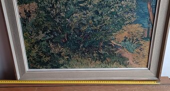 Reprodukce Van Gogh, kresba tuší A.Dubský, Karlův most - 4