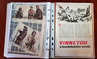 KOMIKS - Vinnetou, zápisník, reprint, komplet - 4