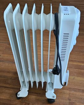 Olejový radiátor SOR1500F4 na 220-240V/50Hz/1500W v záruce - 4