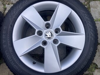 Alu kola ŠKODA OCTAVIA III 16" zimní NOKIAN 205/55R16 - 4