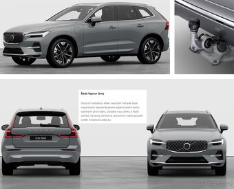 XC60 T6 AWD Dark+ Hybrid Kam360° Kůž AL19 HiFi-H/K Tažn 9/25 - 4