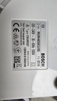 Kuchyňský robot BOSCH - 4