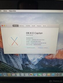 Apple MacBook Pro, 2,26 GHz, 2GB RAM, 160 GB - odhlášeno - 4