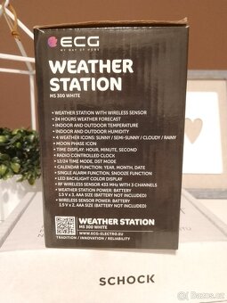 Meteorologická stanice ECG MS 300 - 4