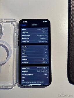 iPhone 15 Pro Max 256GB, modrý, v záruce v Datart - 4