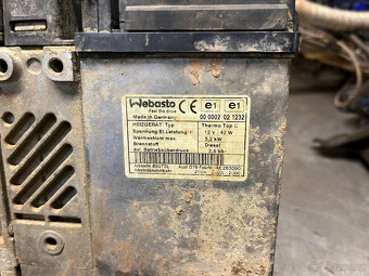Nezávislé topení Webasto Thermo Top C 5,2KW - 4