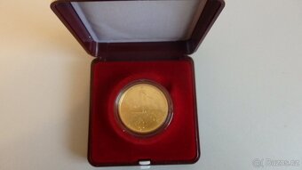 Zlatá mince ČNB 5000kč BK - 4