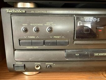Technics - zesilovač SA-EX100 + cd přehrávač SL-PG480A - 4