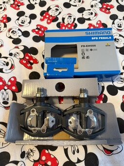 Pedály Shimano PD-EH500 + kufry - 4