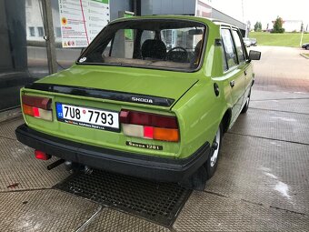 Prodám Škoda 120L rok 1982, původní a bez koroze - 4
