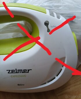 Zelmer, šlehač, metly,míchadla,hnětací háky, mixer - 4