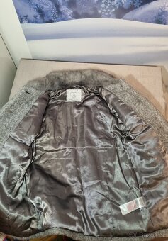 Kabátek Primark, vel.110, protkaný lesklou nirkou vel. 110 - 4